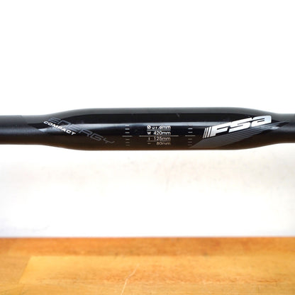 FSA Energy Compact Handlebar 31.8mm 420mm Width 125mm Rise Road Bike