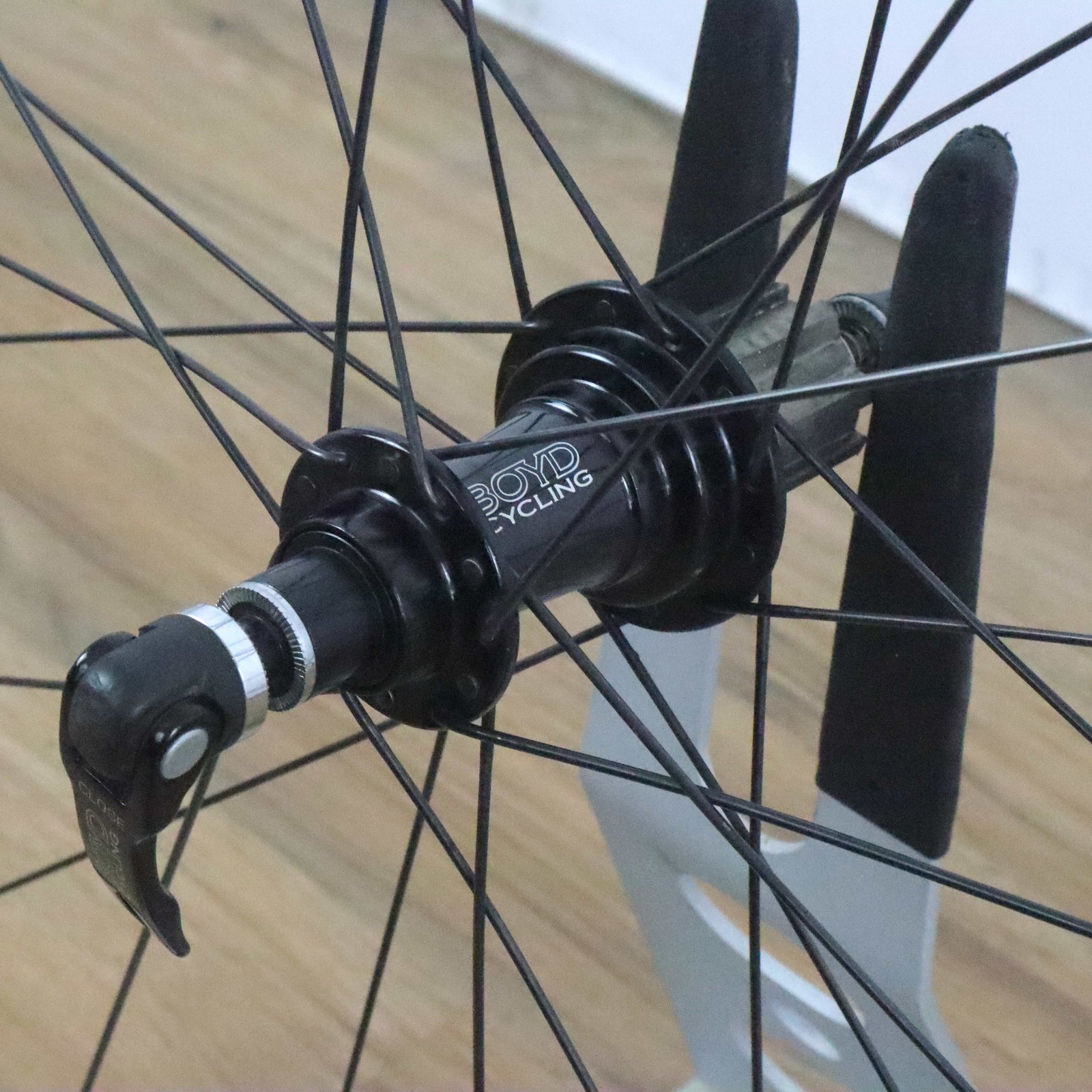 Boyd Cycling Aluminum Clincher Road Bike 700c Wheelset 31mm Deep Quick Release