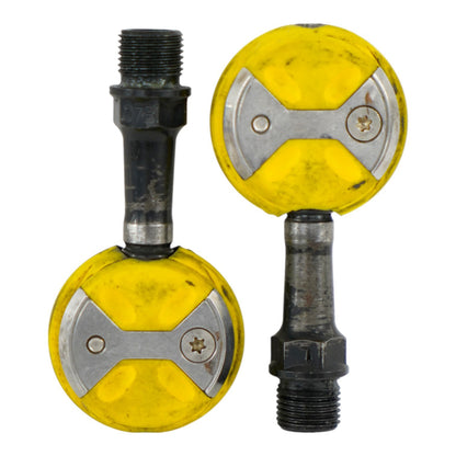 Speedplay Zero Dual-Sided Clipless Pedals Yellow Road Cycling Part (Pair)