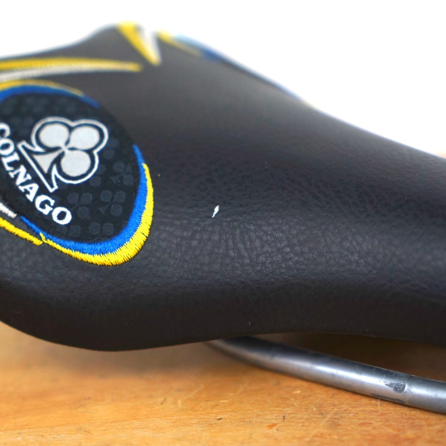 Selle San Marco Colnago Hoskar Saddle Embroidered Black Road Bike Seat
