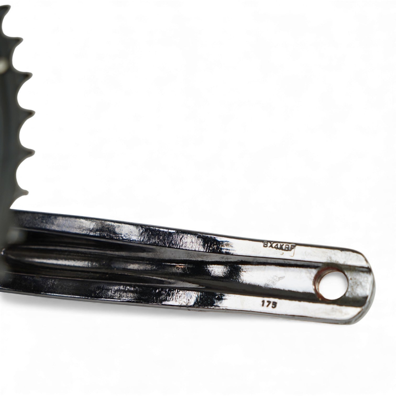 Bontrager Giga X Pipe Triple Crankset 52/42/30T 175mm Crank Arms 7050 Aluminum