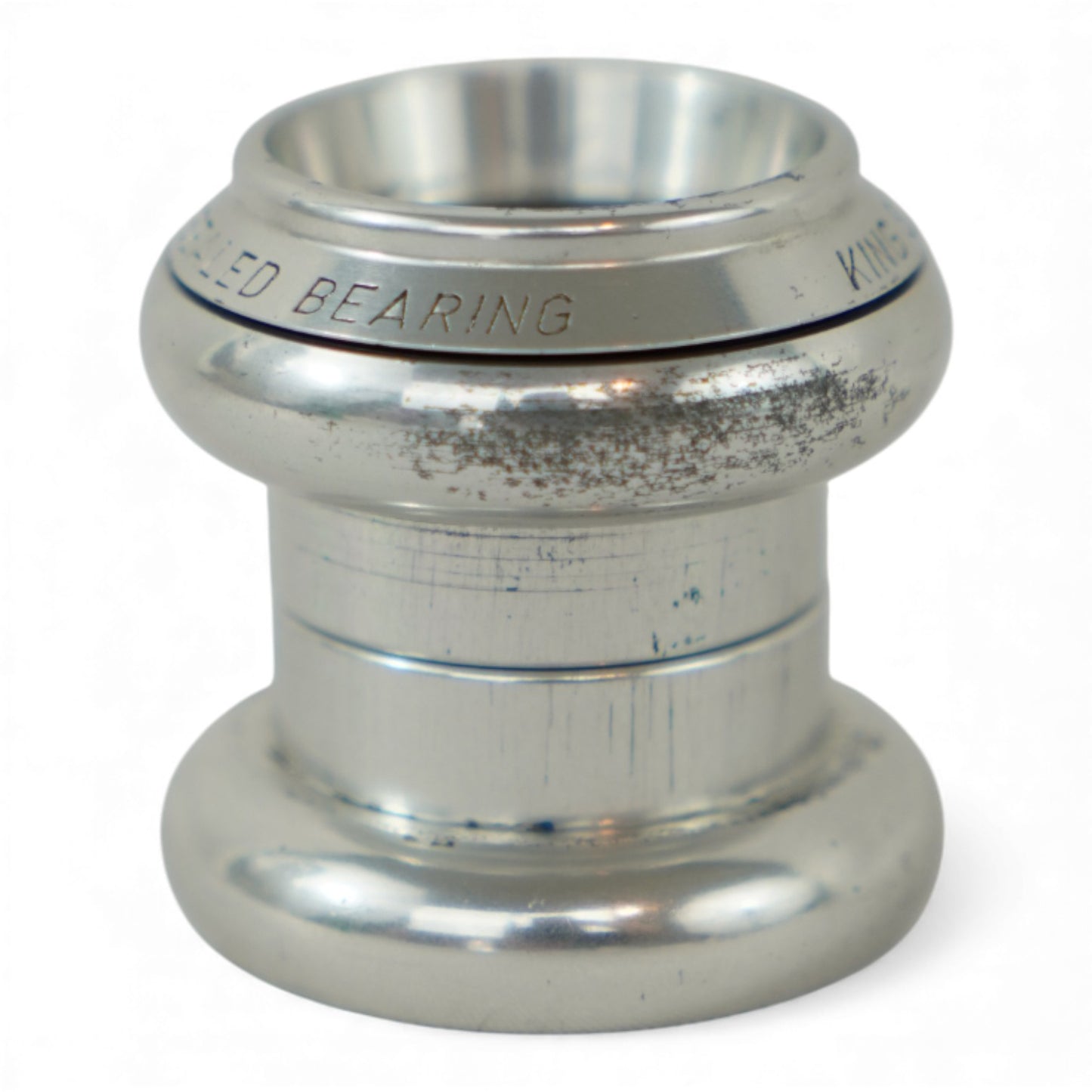 Chris King 1" Threadless Headset Silver Vintage Road Cycling Part