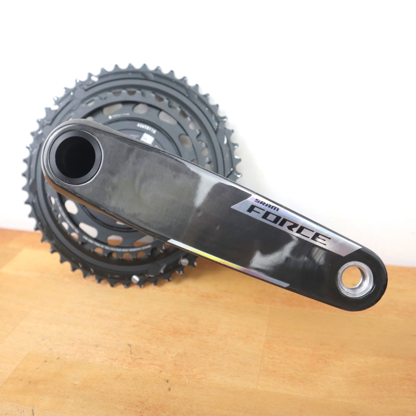 Sram Force E1 Powermeter Crankset Black 175mm 48/35t Chainrings Quarq