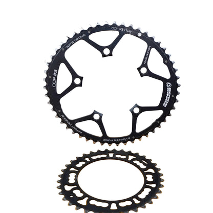 Rotor Q Rings 7075 T6 CNC OCP#3 Oval Front Chainrings 110 BCD 36T & 50T