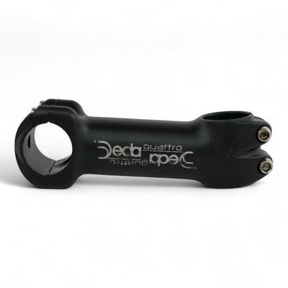 Deda Quattro Black Stem 31.8mm Clamp Road Bike Cycling