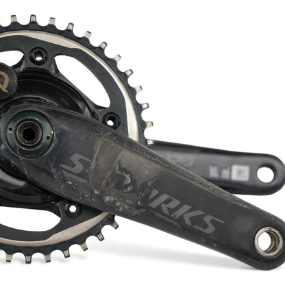 Specialized S-Works Quarq D-Zero Power Meter Crankset 170mm 40T Size FACT Carbon