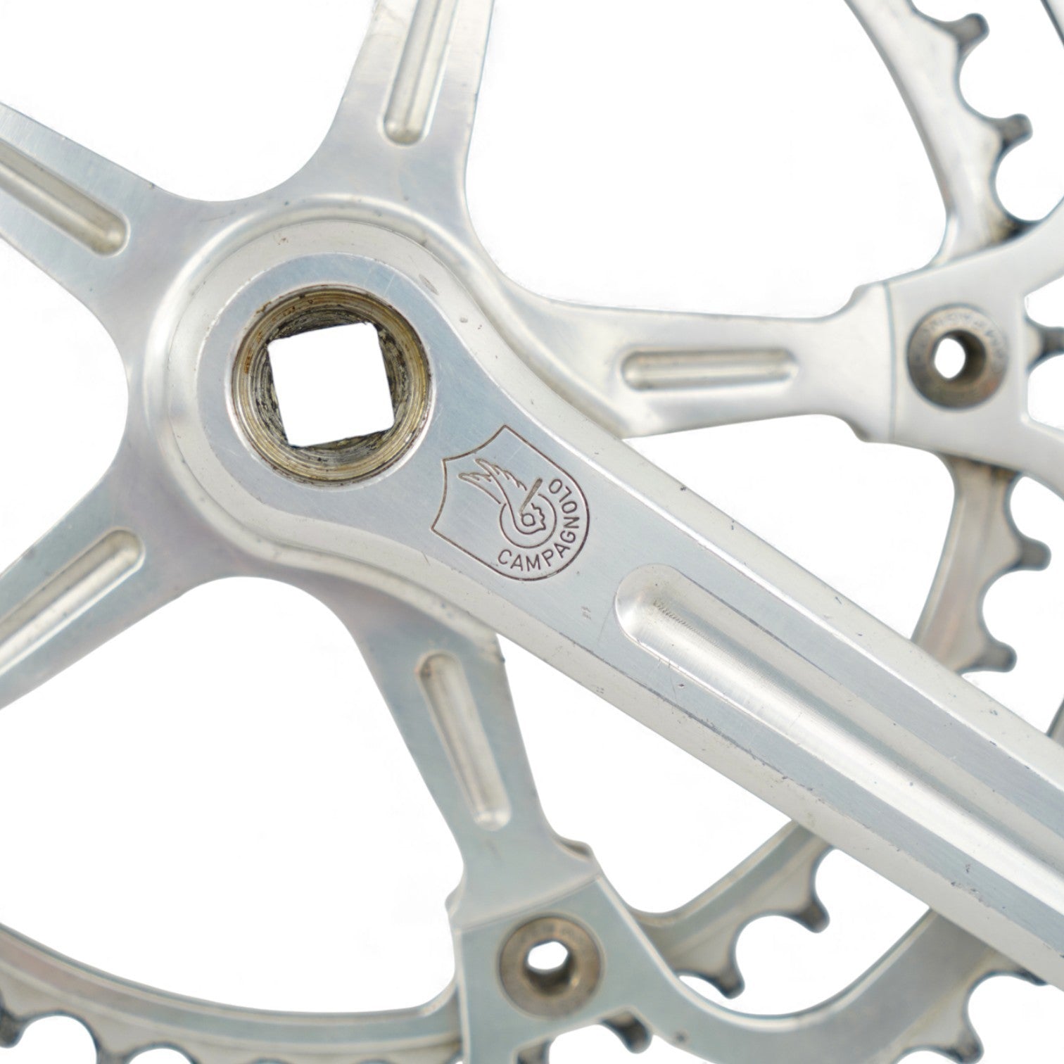 Campagnolo Strada Crankset 170mm Crank Arms 53/42T Vintage Road Bike Part
