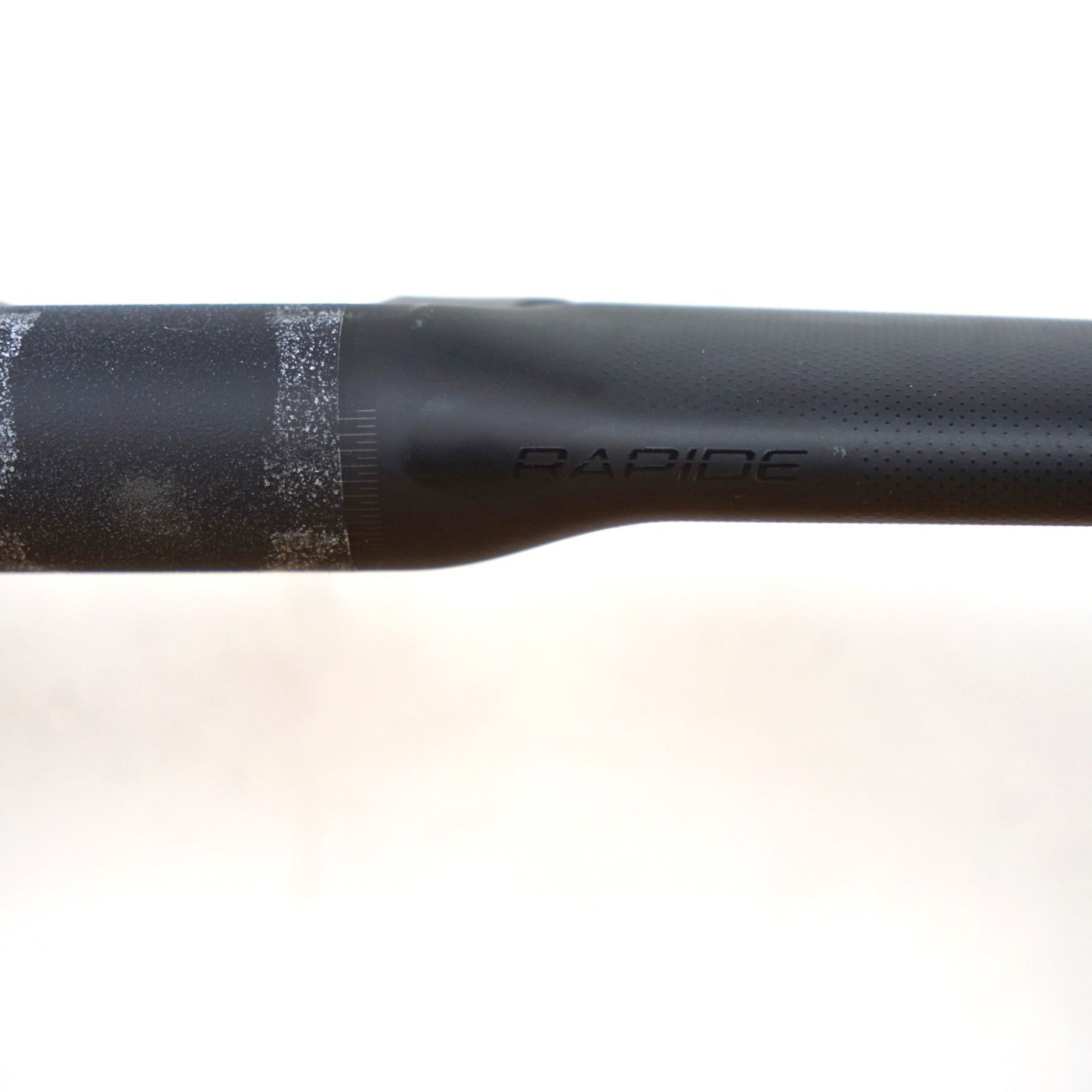 Roval Rapide Handlebar Black Carbon 42cm Width 31.8mm Clamp Road Bike