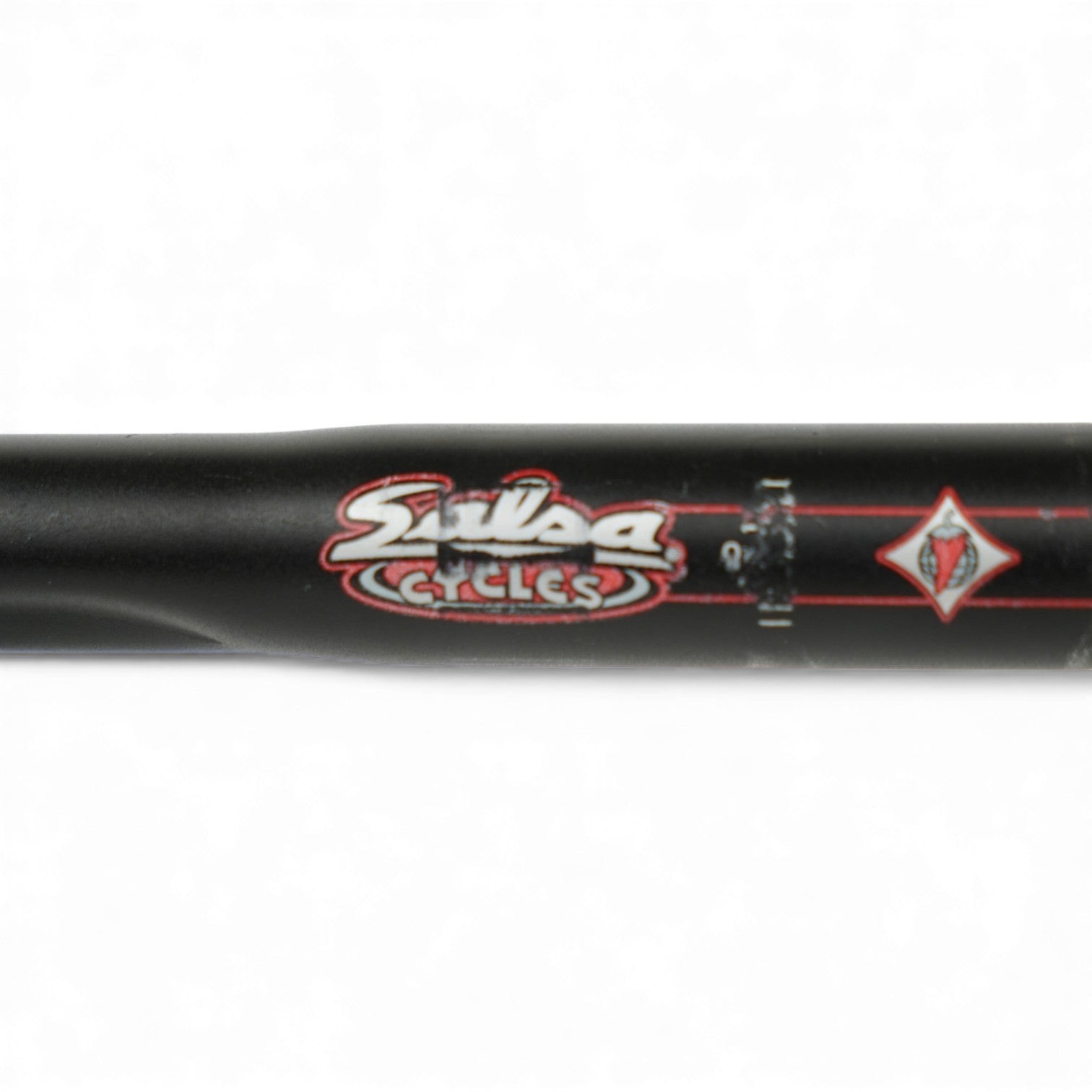 Salsa Cycles Drop Handlebars Black 26mm Clamp 38cm c-c Road Bike Cycling