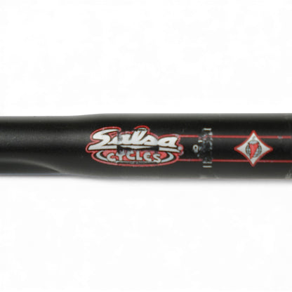 Salsa Cycles Drop Handlebars Black 26mm Clamp 38cm c-c Road Bike Cycling