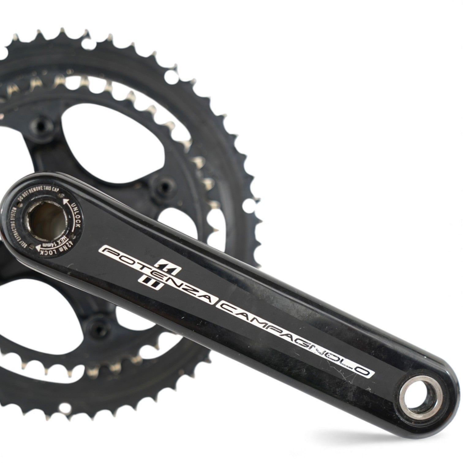 Campagnolo Potenza 11 Crankset 172.5mm Crank Arms 53/39T 11 Speed Road Bike