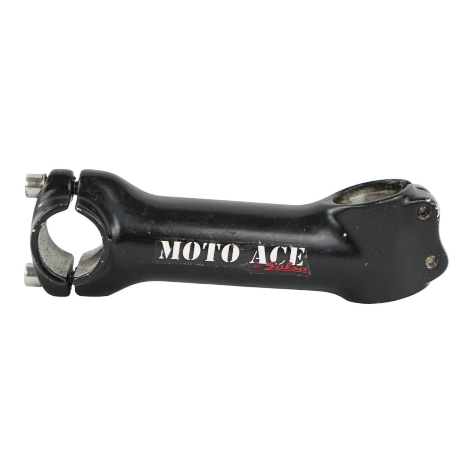 Salsa Moto Ace Stem Black 110mm Length 25.4mm Clamp Road Bike Part