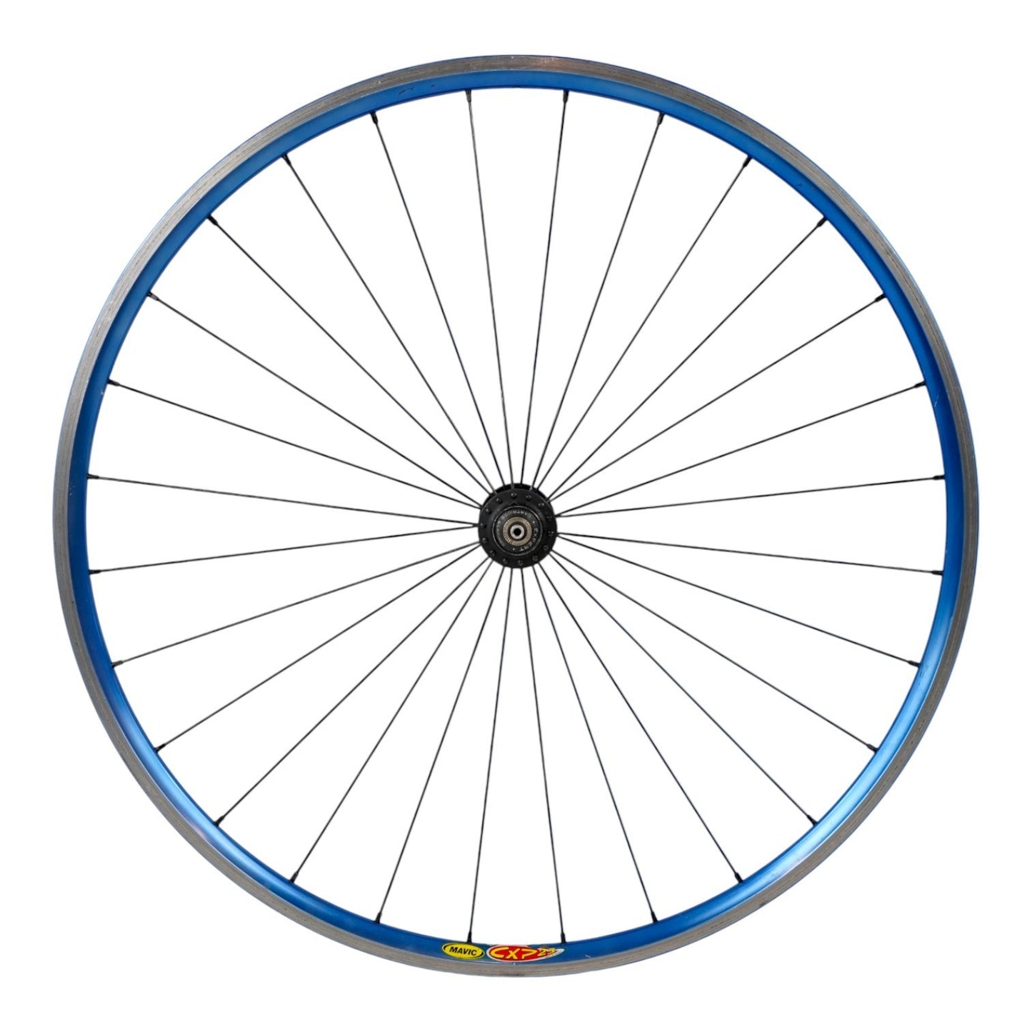 Mavic CXP 23 Blue 700c Rim Brake Clincher Front Wheel QR with Doda Expert Hub