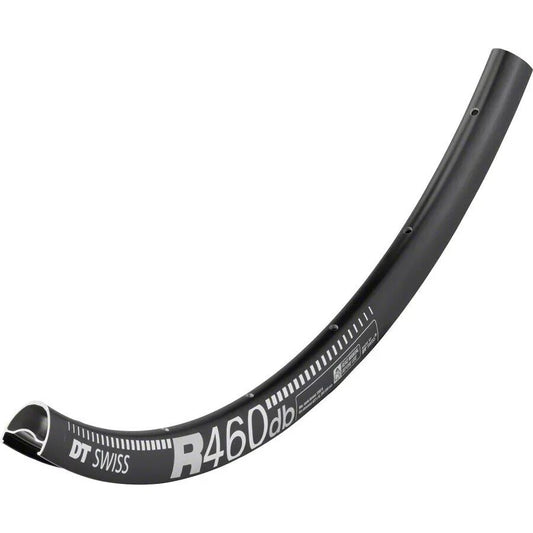 DT Swiss R 460 DB 700c Tubeless Ready Road Disc Rim 32h Black Aluminum Alloy