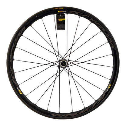 Mavic Ksyrium Elite UST 700c Disc Brake Tubular Front Wheel Thru Axle Road Bike
