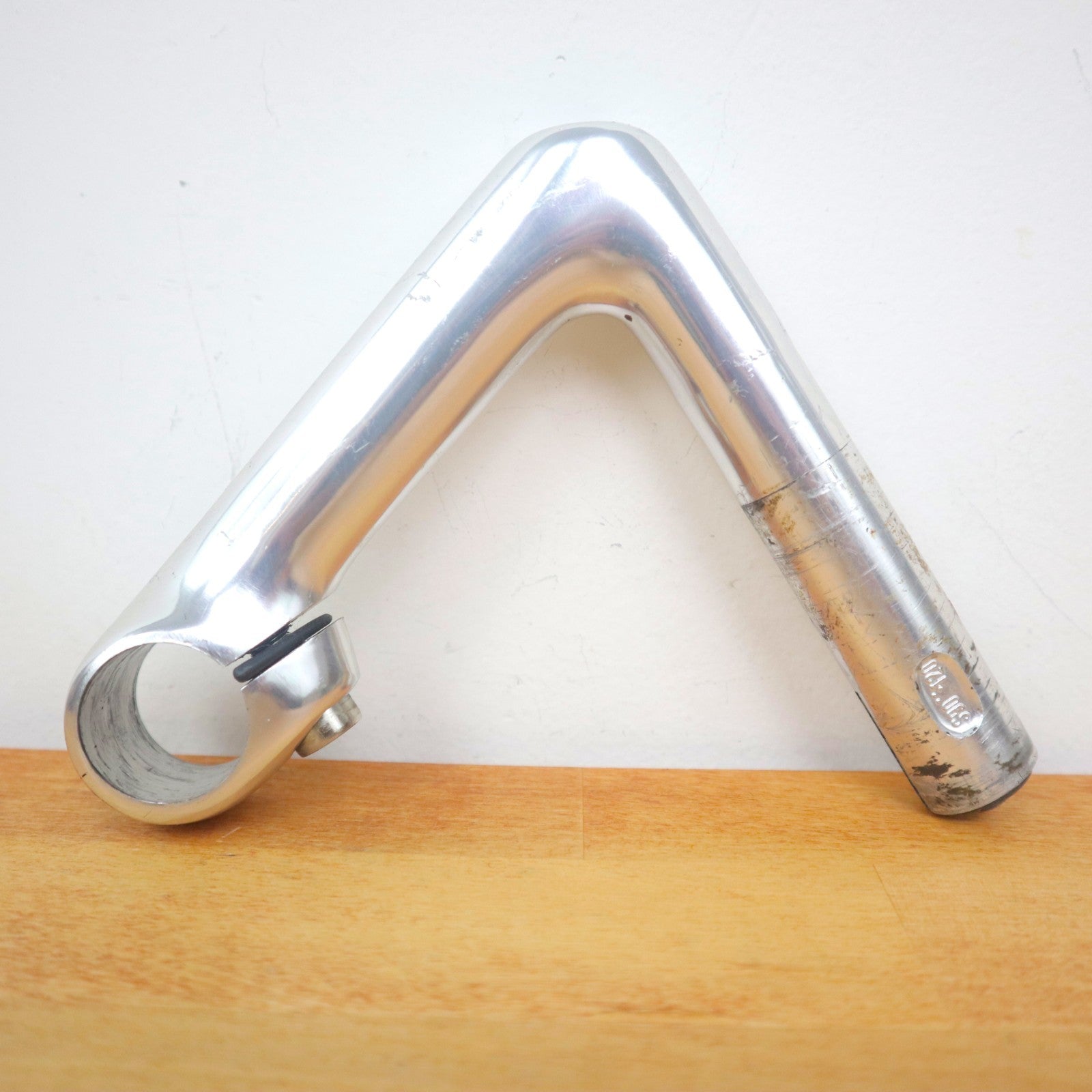 Vintage 3TTT Quill Stem 120mm Long Silver Classic Road Bike Component
