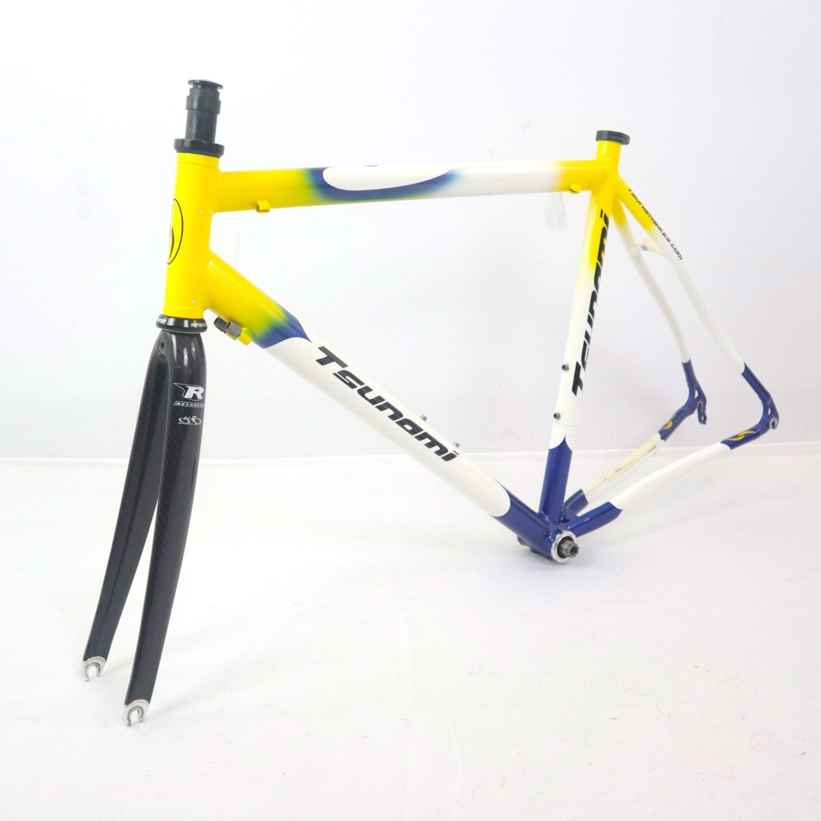 Tsunami Bikes 54cm Aluminum Road Bike Frame with Reynolds Ouzo Pro Fork