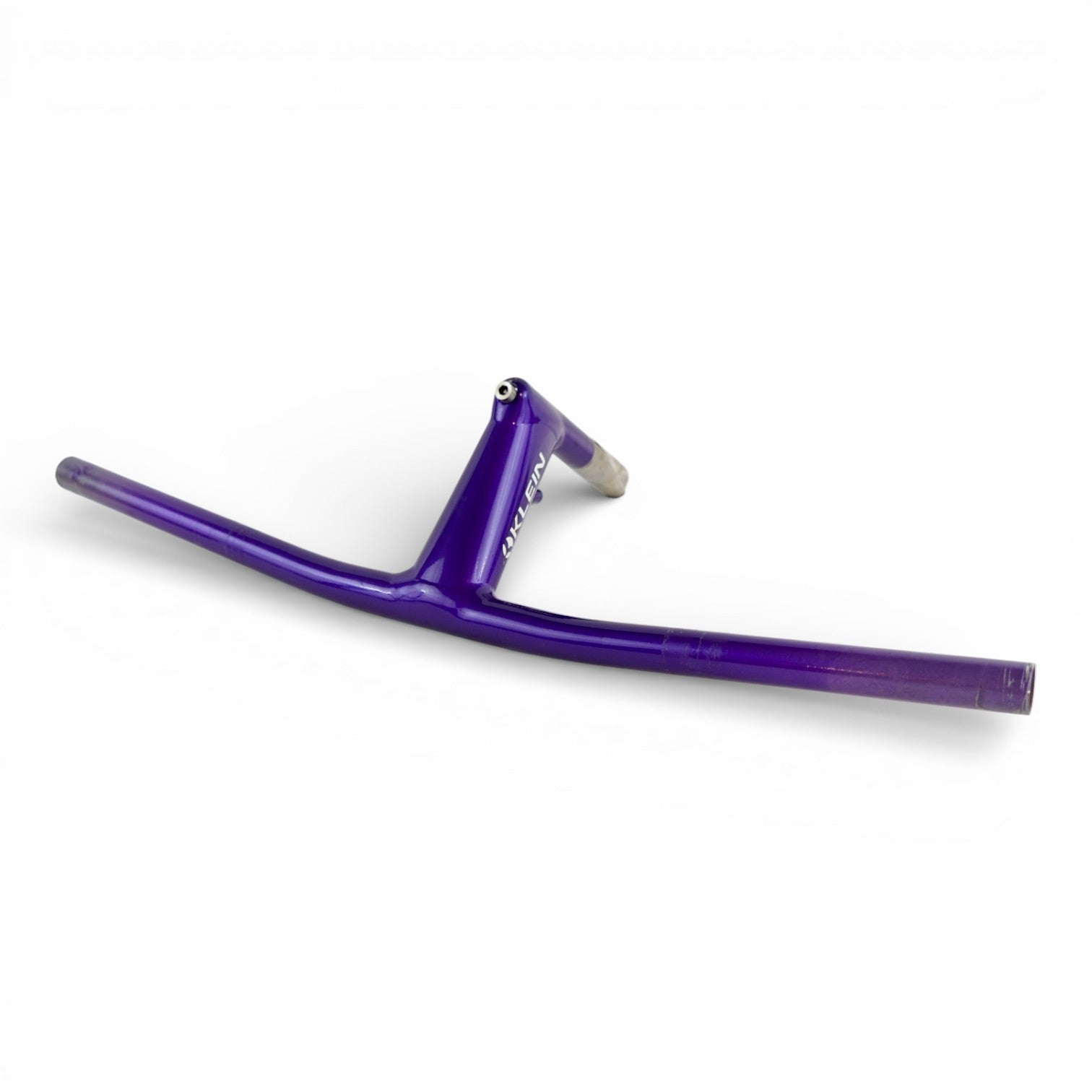 Klein Mission Control Quill Stem Handlebar Purple 1" Threaded Mountain Bike
