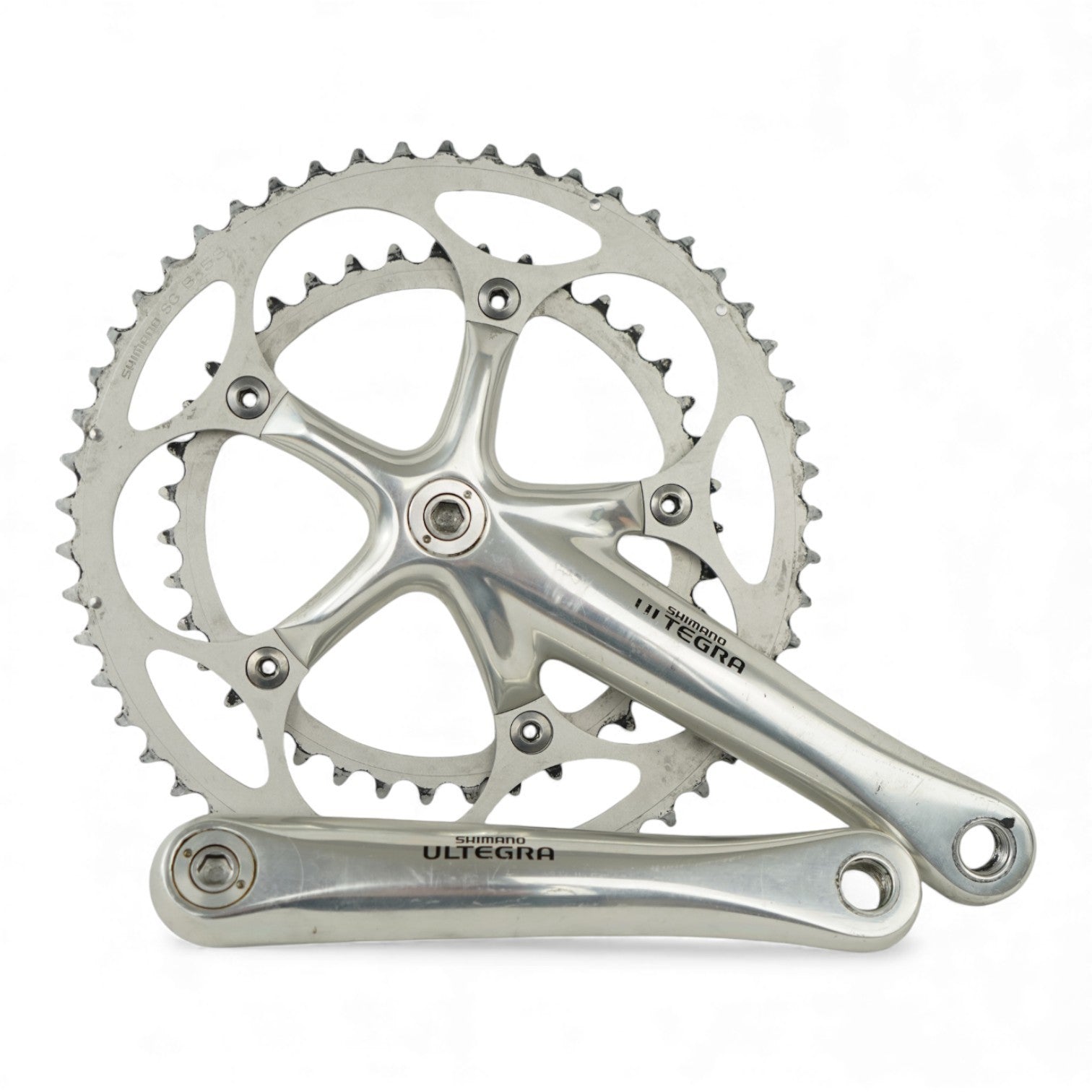 Shimano Ultegra FC-6500 Crankset 175mm 53/39T Chainrings Road Bike Part