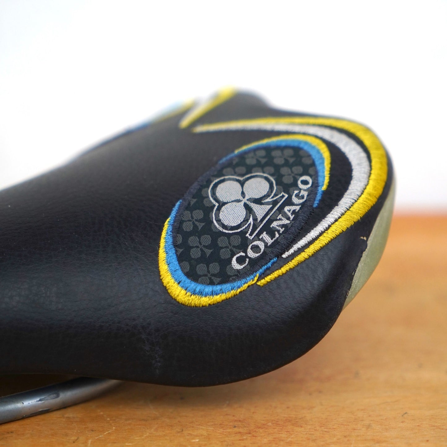 Selle San Marco Colnago Hoskar Saddle Embroidered Black Road Bikes Seat