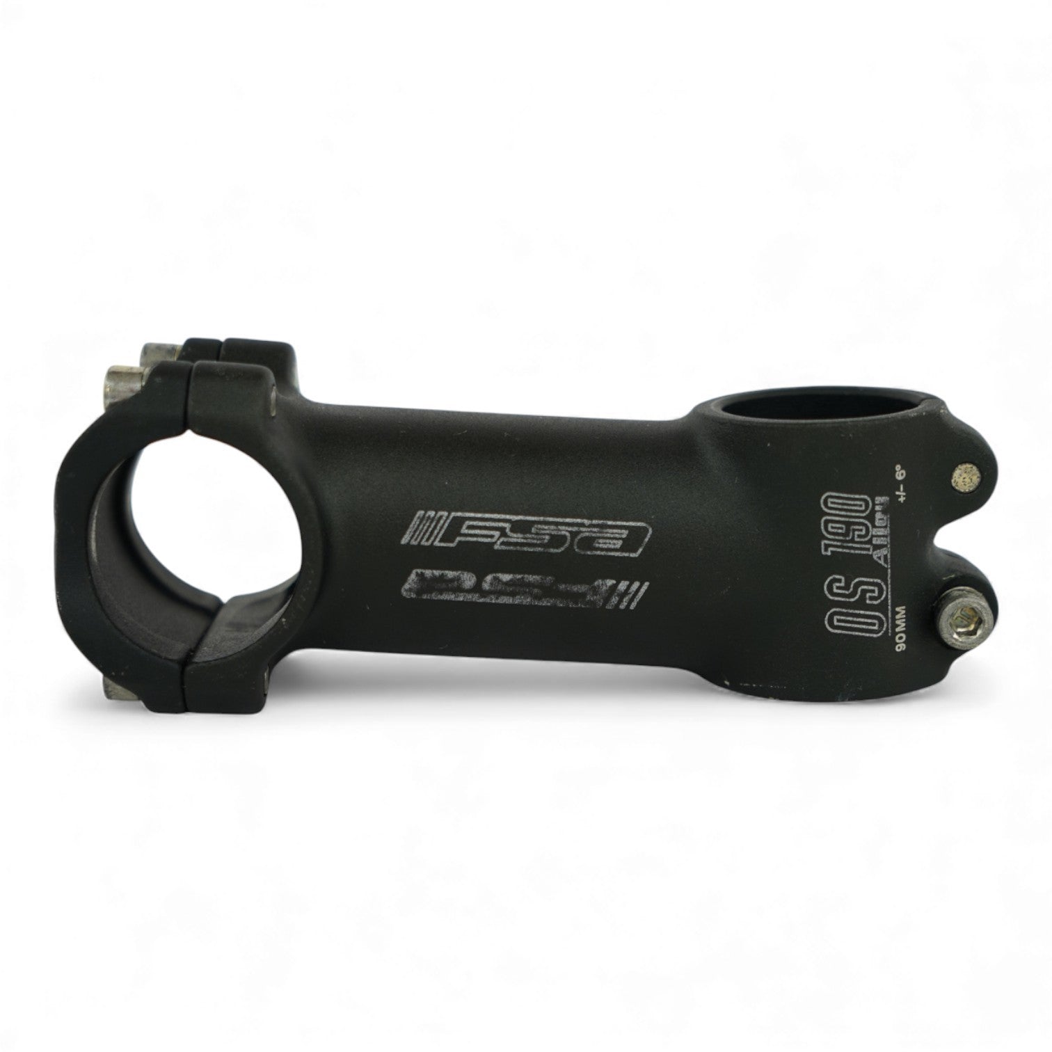 FSA OS 190 90mm Stem Black 31.8mm Clamp 6 Degree Rise Mountain Bike