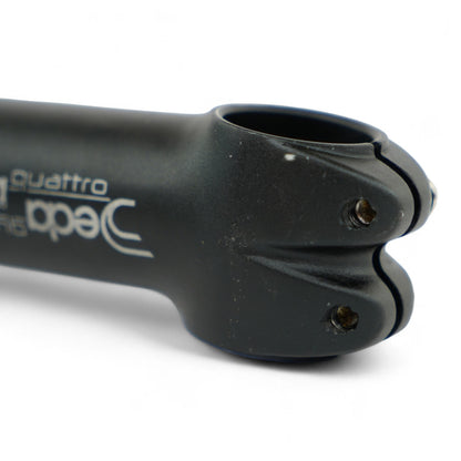 Deda Quattro Black Stem 31.8mm Clamp Road Bike Cycling