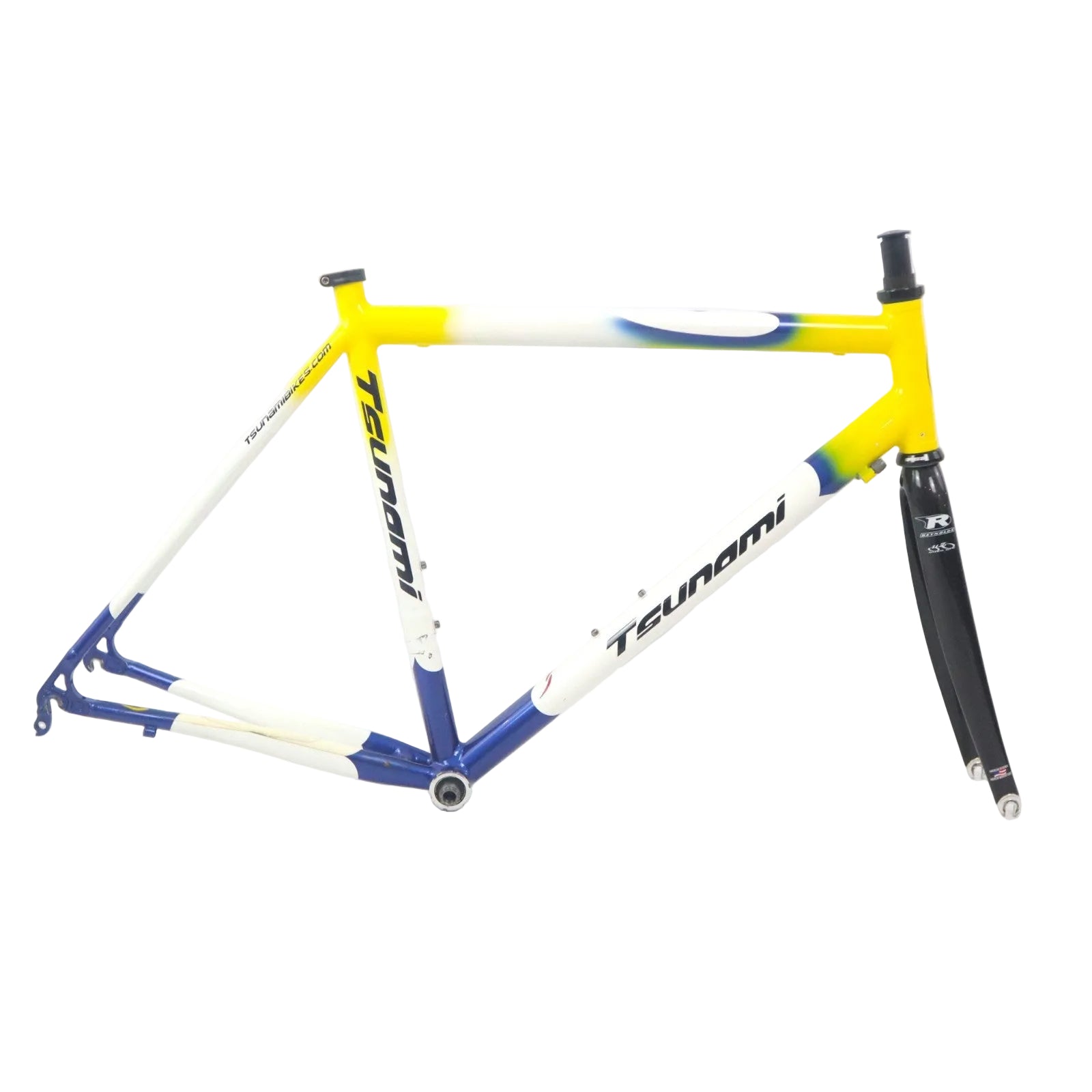 Tsunami Bikes 54cm Aluminum Road Bike Frame with Reynolds Ouzo Pro Fork
