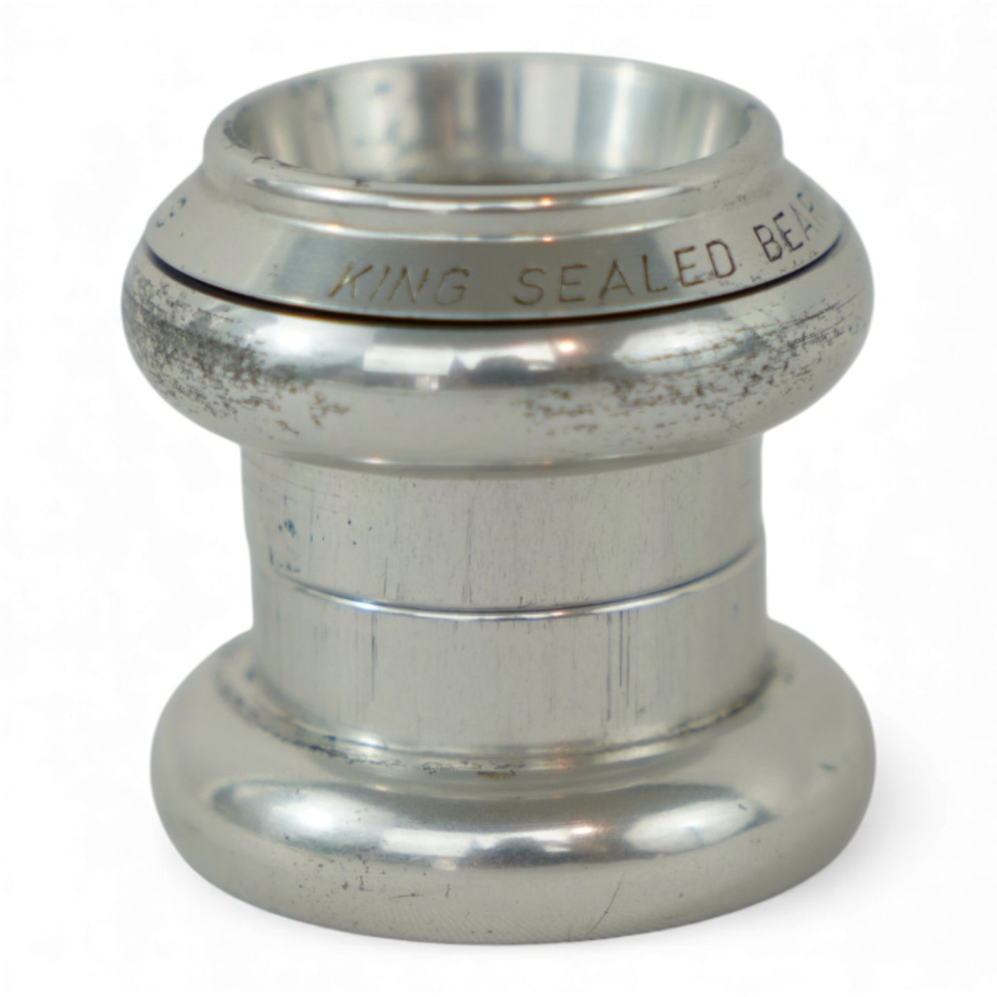 Chris King 1" Threadless Headset Silver Vintage Road Cycling Part