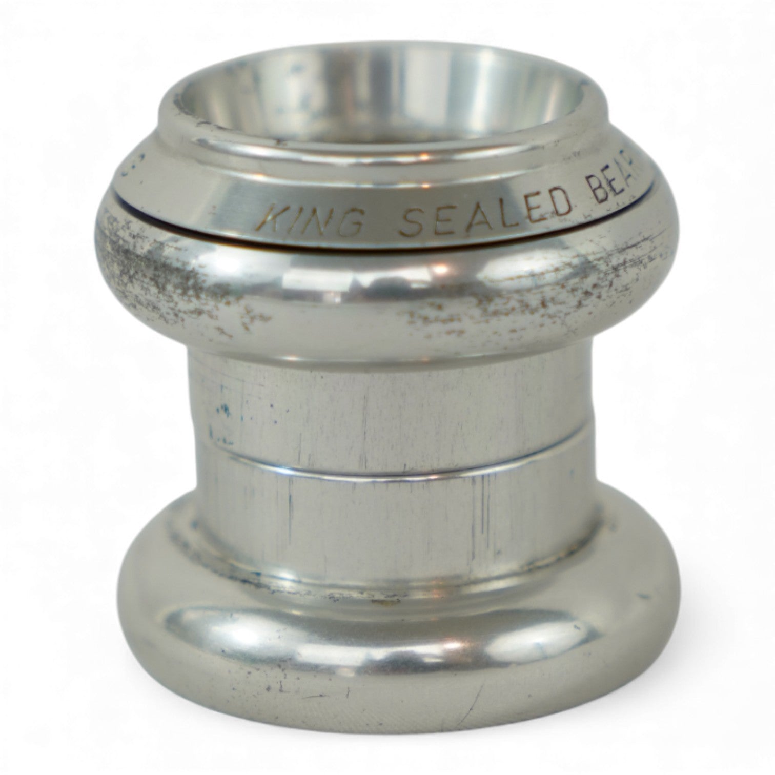 Chris King 1" Threadless Headset Silver Vintage Road Cycling Part