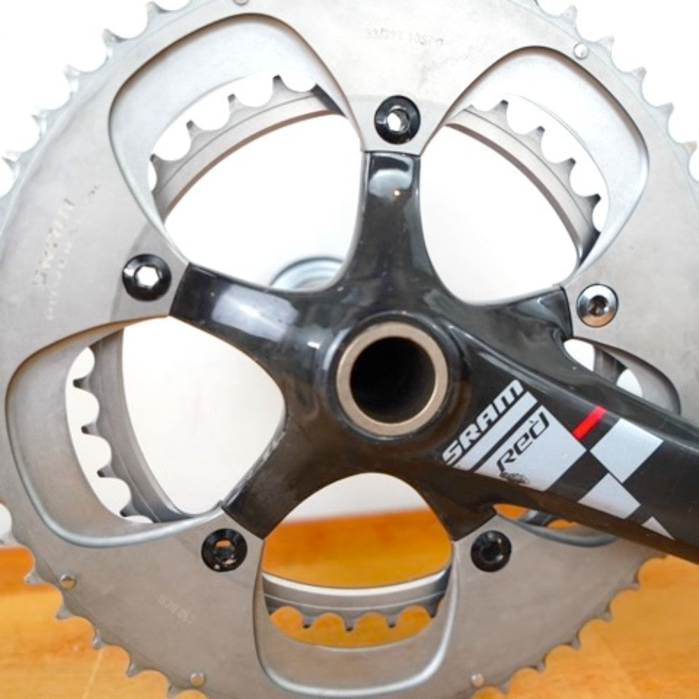 Sram Red Powerglide Carbon Crankset 53/39T 10 Speed 172.5mm 130mm BCD