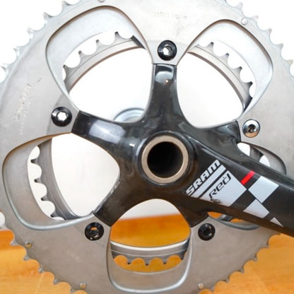 Sram Red Powerglide Carbon Crankset 53/39T 10 Speed 172.5mm 130mm BCD