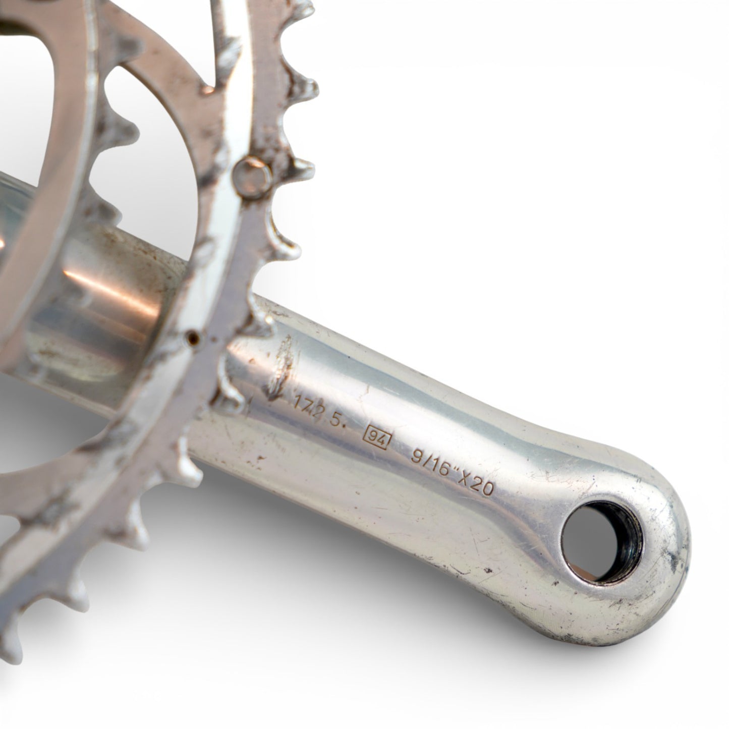 Campagnolo Square Taper Crankset 172.5mm Crank Arms 53/39T 9/16"x20