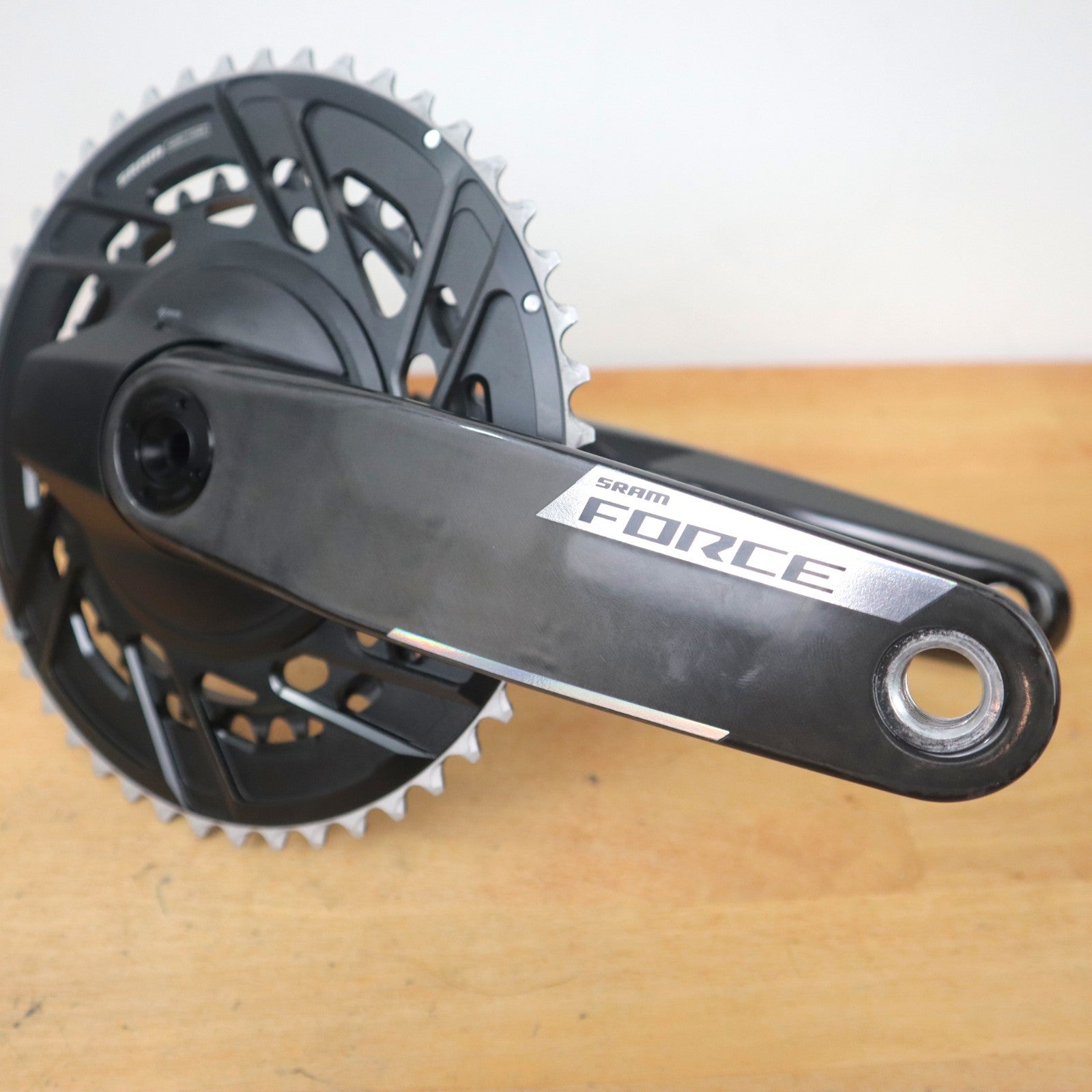 Sram Force E1 Powermeter Crankset Black 175mm 48/35t Chainrings Quarq