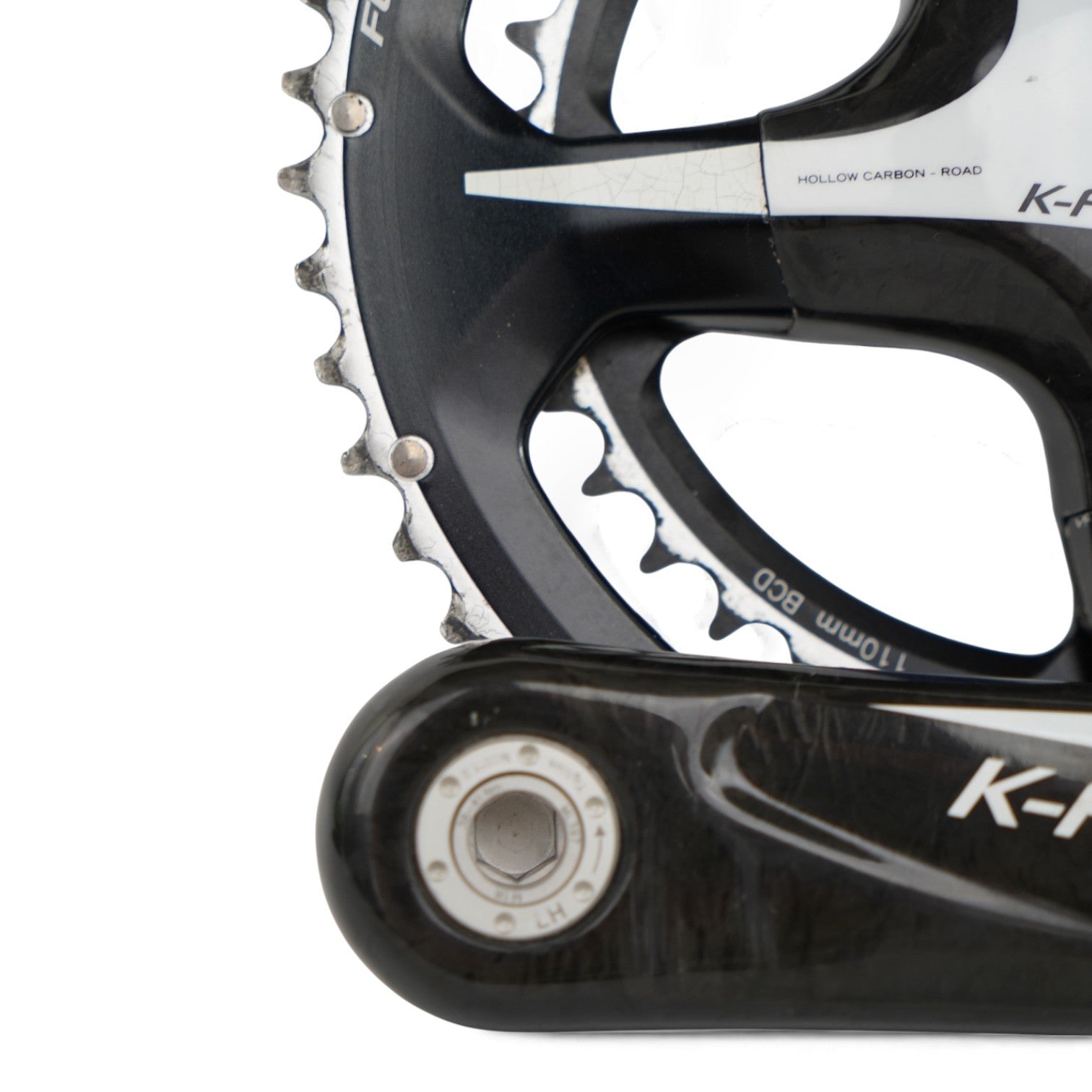 FSA K-Force Light BB386 Evo Crankset 175mm 53/39T 110BCD Hollow Carbon Road