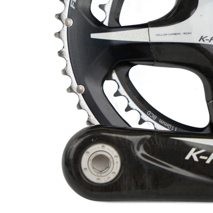 FSA K-Force Light BB386 Evo Crankset 175mm 53/39T 110BCD Hollow Carbon Road