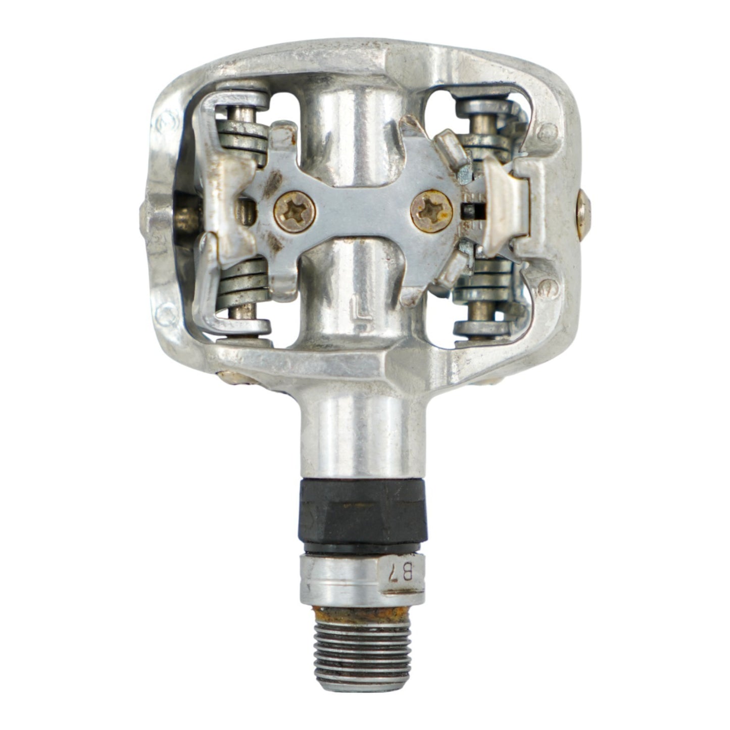 Topo Dual-Sided Clipless Pedals Silver Road Bike Part