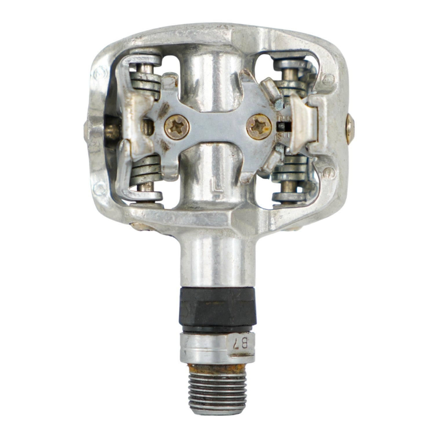 Topo Dual-Sided Clipless Pedals Silver Road Bike Part