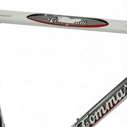 Tommasini Carbo Light 57cm Carbon/Aluminum Frameset Rim Brake with Threaded BB