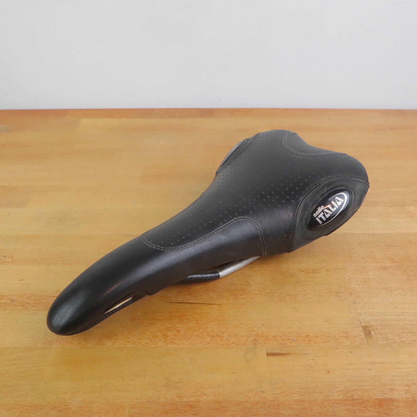 Selle Italia 134mm Wide Titanium Rail Road Bike Saddle