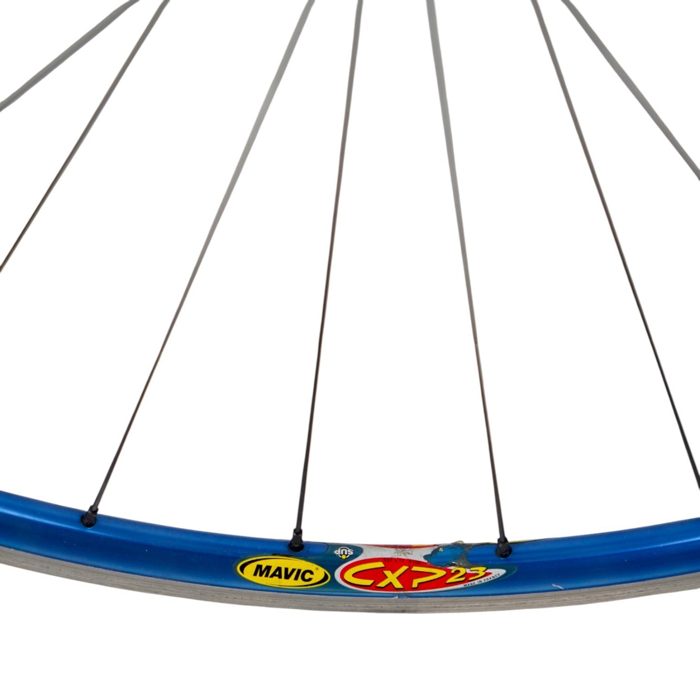 Mavic CXP 23 Blue 700c Rim Brake Clincher Front Wheel QR with Doda Expert Hub
