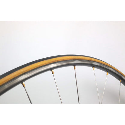 Mavic GL 330 Rim Brake Front Wheel Laced To Campagnolo Brev. Int. Hub