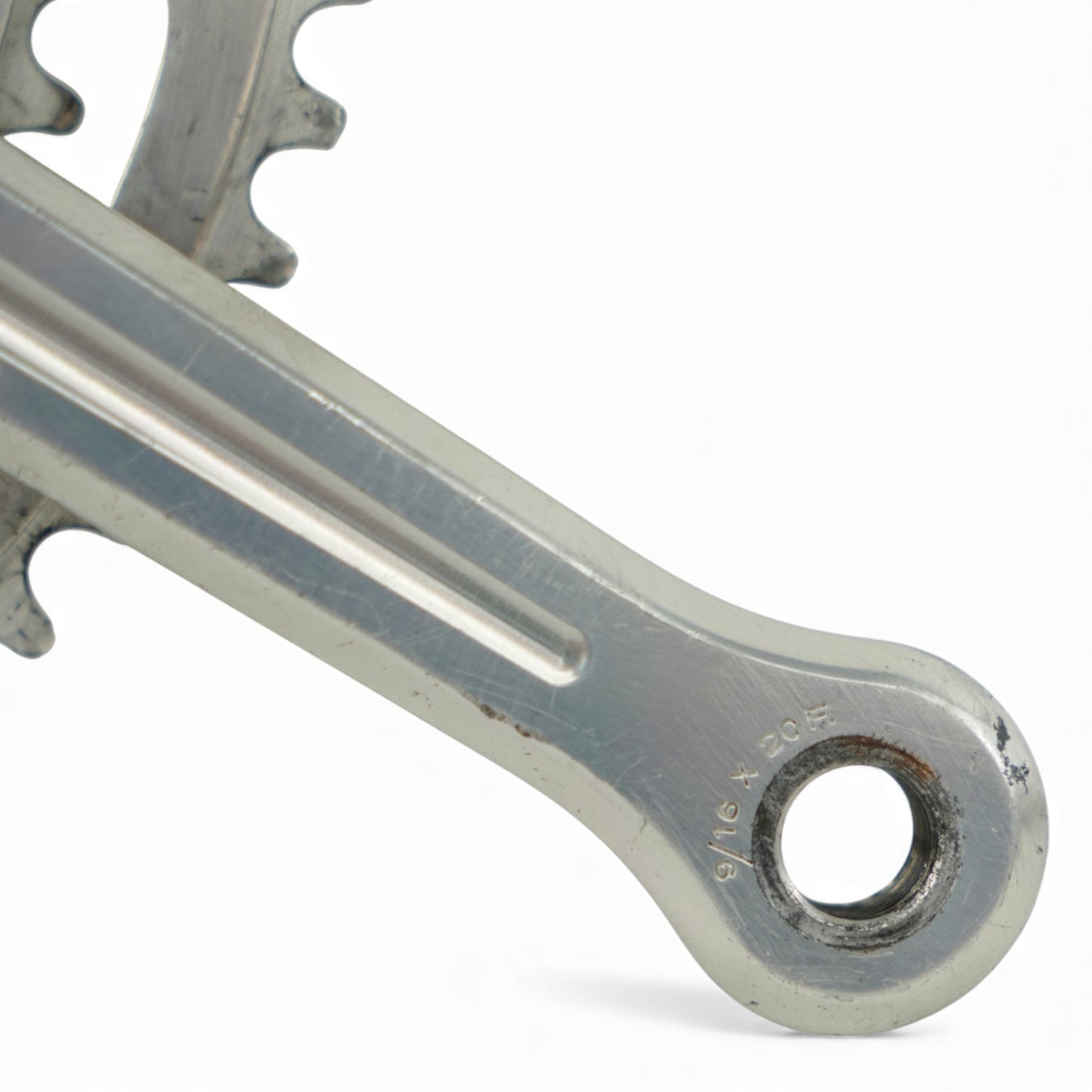 Campagnolo Strada Crankset 172.5mm 53/42T Vintage Road Bike with Dustcaps