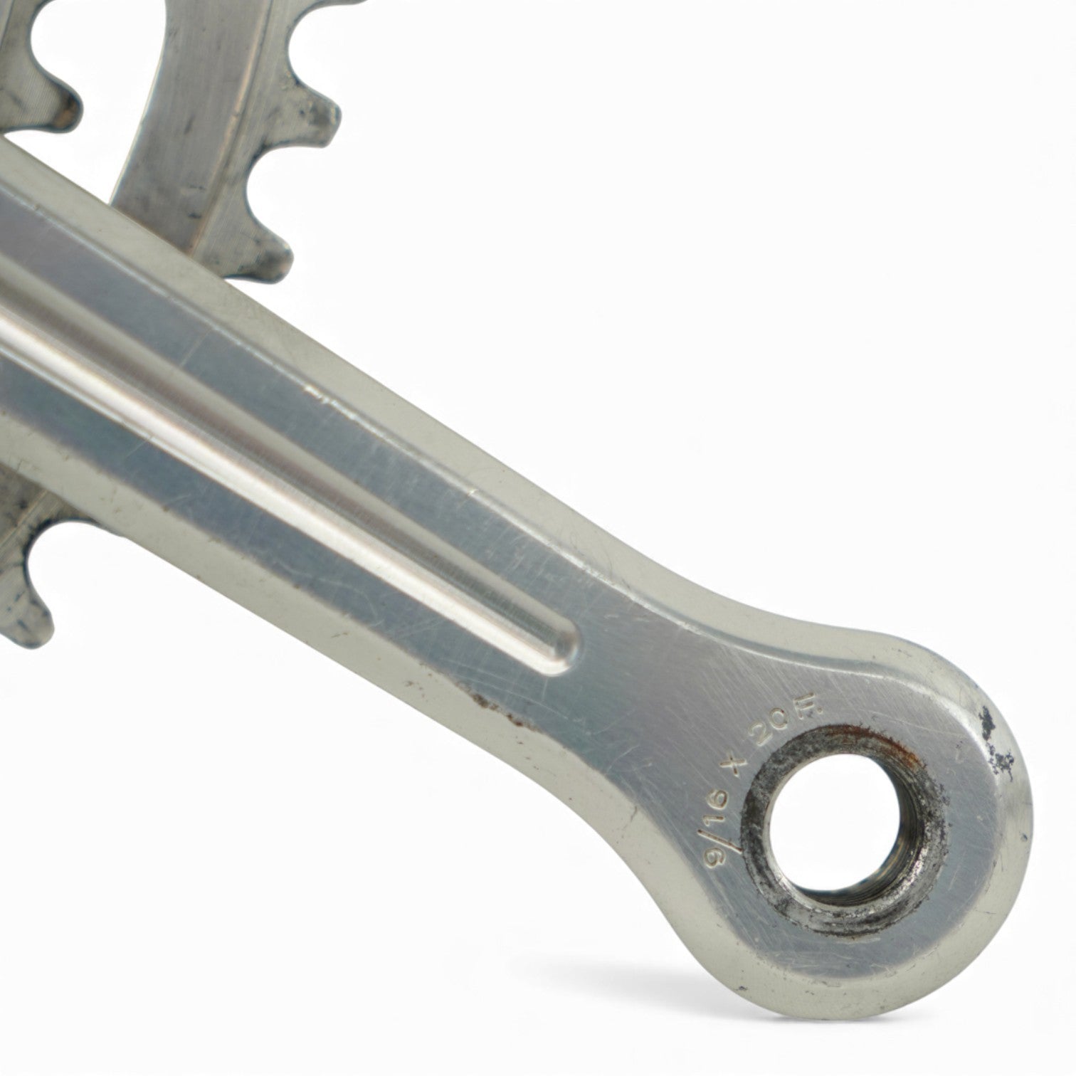 Campagnolo Strada Crankset 172.5mm 53/42T Vintage Road Bike with Dustcaps