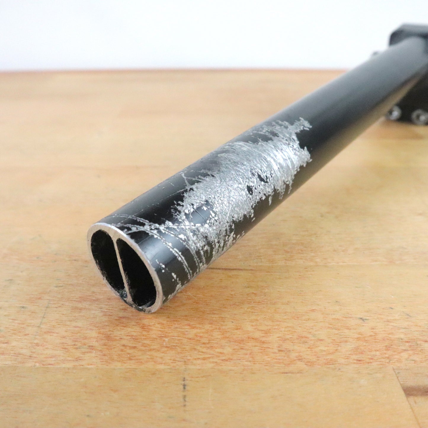 Vintage Control Tech 27.2mm 250mm Long Seatpost Black