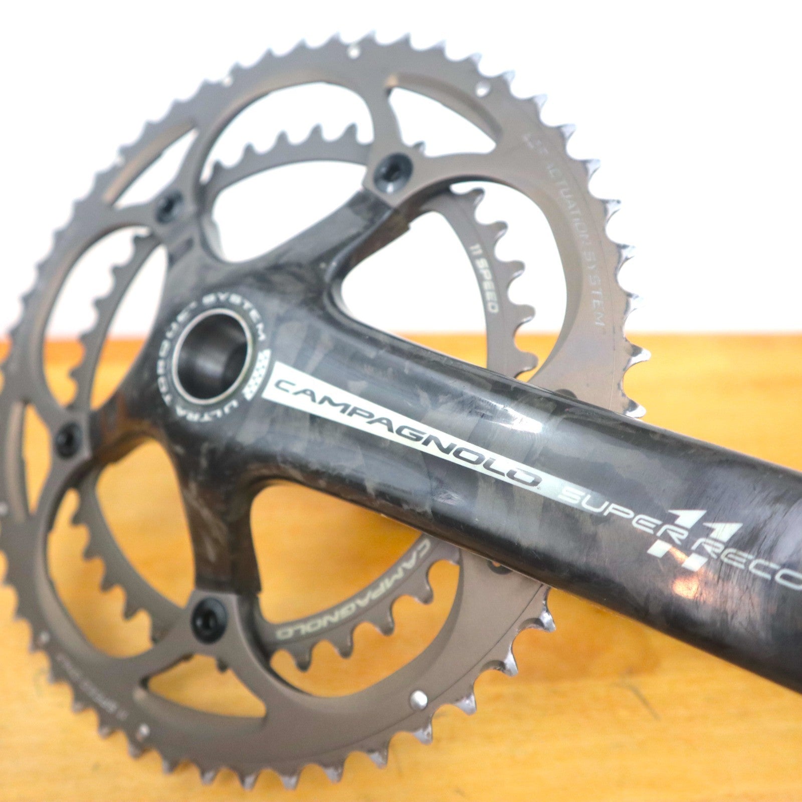 Campagnolo Super Record Crankset 11 Speed Carbon 53/39T 172.5mm Road Bike
