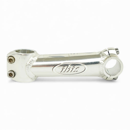 Ibis Silver Stem Alloy 130mm Length 25.4mm Clamp Road Bike Part