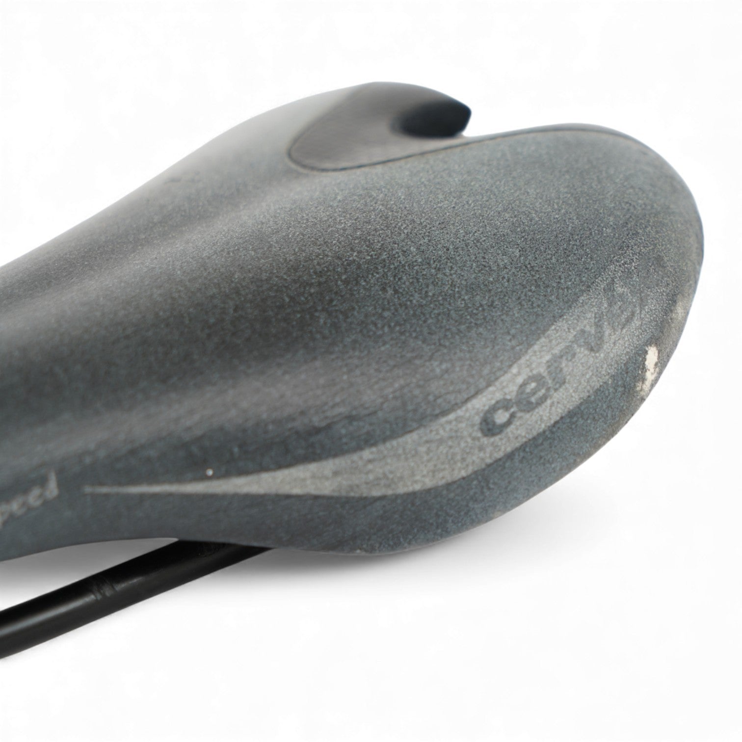 Selle Italia Cervelo Branded Saddle Leather Manganese Rails Triathlon Bike Seat
