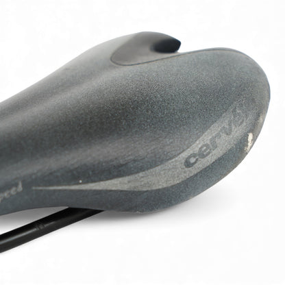 Selle Italia Cervelo Branded Saddle Leather Manganese Rails Triathlon Bike Seat