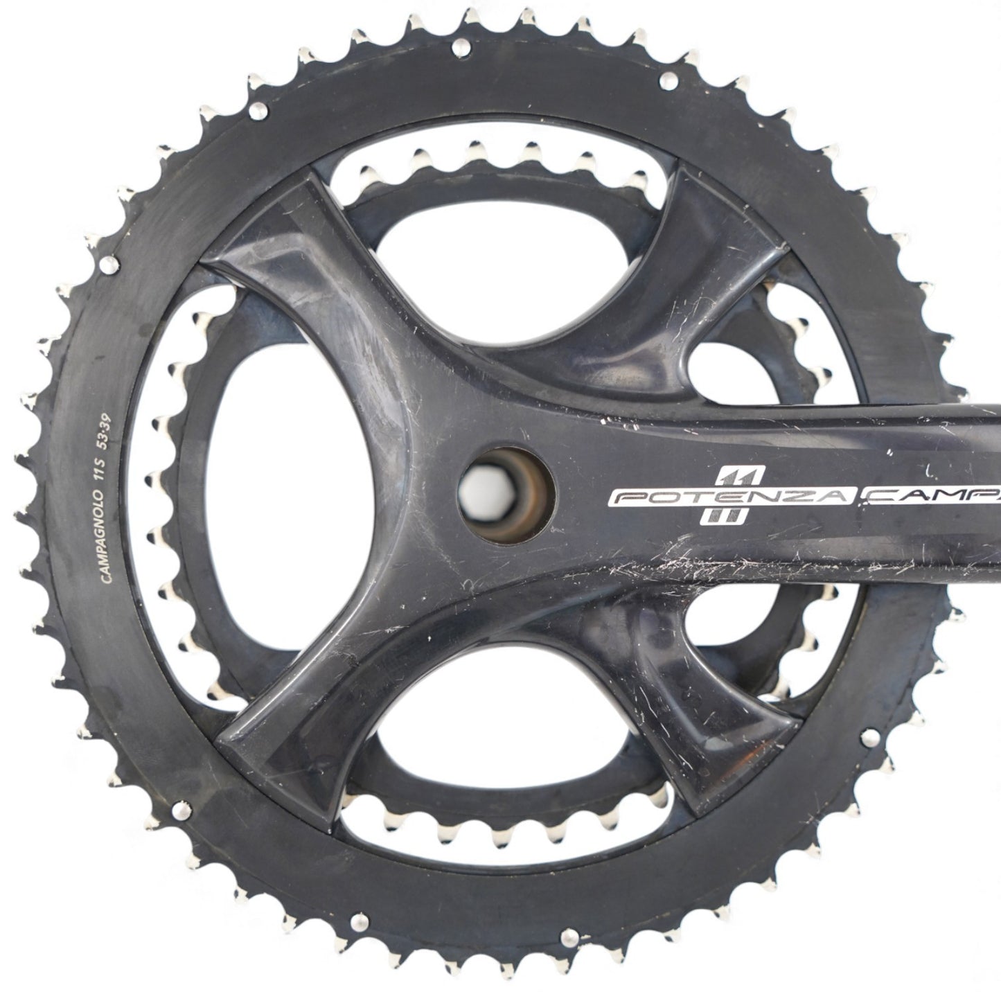 Campagnolo Potenza 11 Crankset 172.5mm Crank Arms 53/39T 11 Speed Road Bike