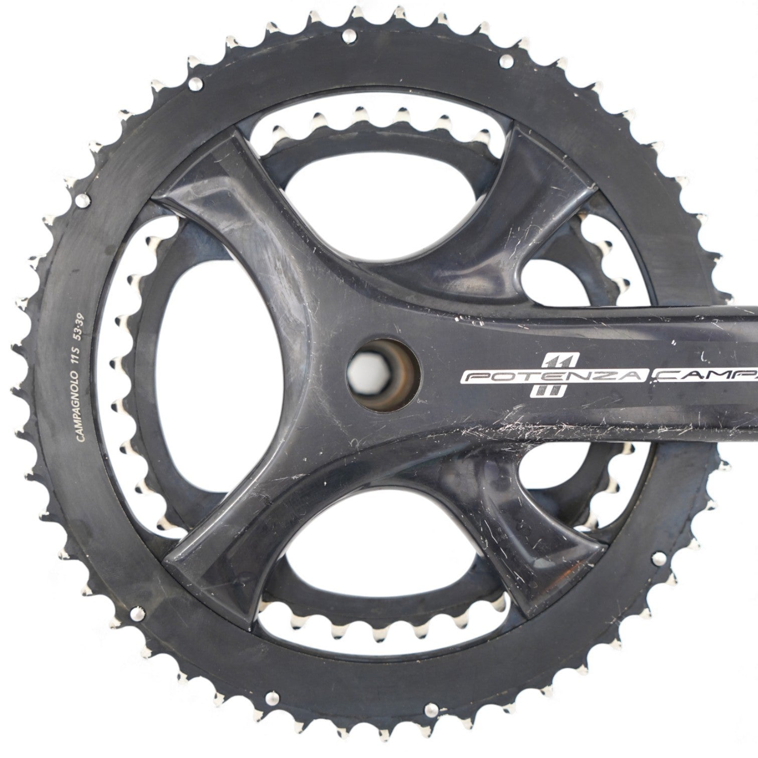 Campagnolo Potenza 11 Crankset 172.5mm Crank Arms 53/39T 11 Speed Road Bike